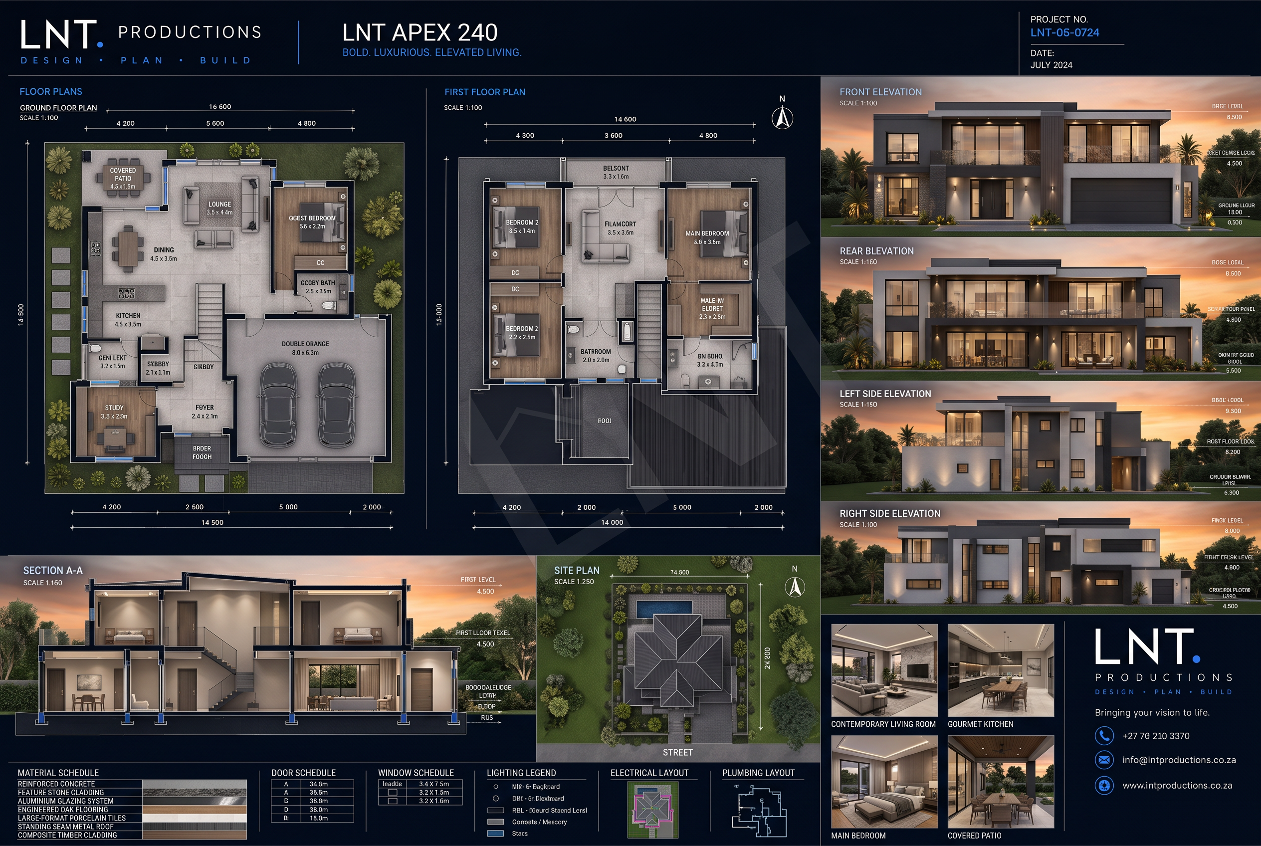 LNT APEX 240 presentation board